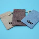 Multi Functional 10x15cm Jewellery Jute Drawstring Bag