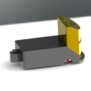 Quality Warehouse AGV Towing Vehicle Tractor With Magnetic / Laser Navigation wholesale