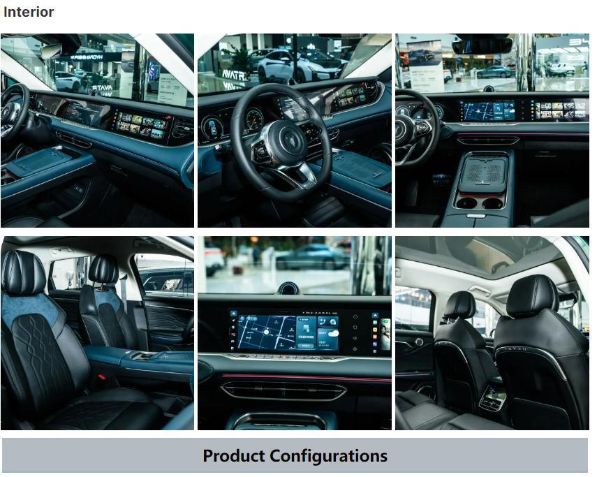 Dongdeng Voyah Electric Car 860km New Energy Vehicles Voyah Free 2024