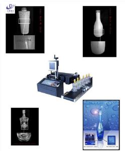 Quality High Accuracy Glass Engraving Equipment , Laser Marking Machine For Glass wholesale