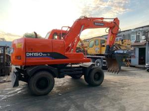 Quality 150 210 Doosan Wheel Excavator Second Hand wholesale