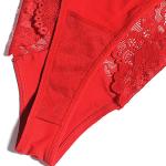 Stretch Lace Hipster Panties Underwear Thong Pink Girl'S Low Rise Ladies Fashion