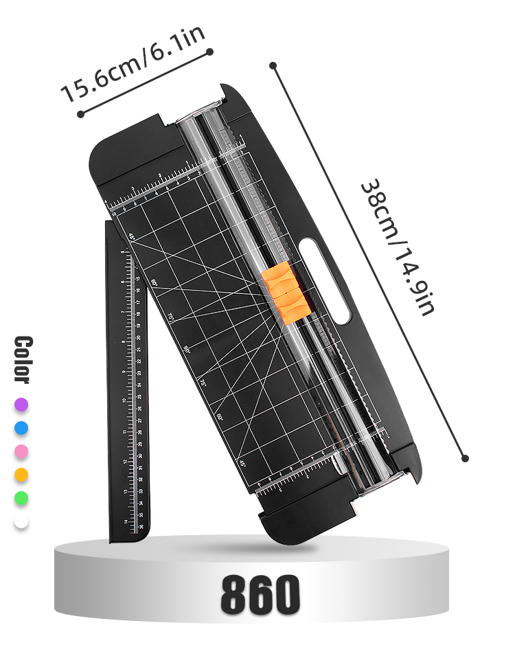 ZEQUAN Mini A5 Photo Paper Cutter Kids Handcraft Helper with Ruler and Trimmer