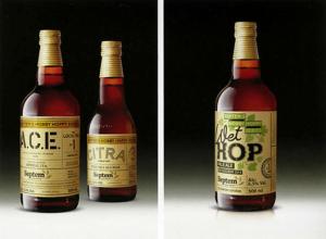 Quality Customized UV Printed Bopp Homebrew Beer Label Sticker wholesale