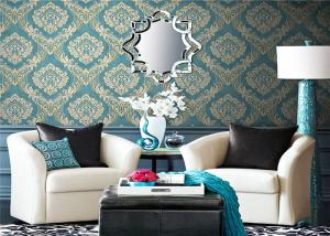 Quality Washable Country Style Wallpaper , Modern Removable Wallpaper Eco - Friendly wholesale