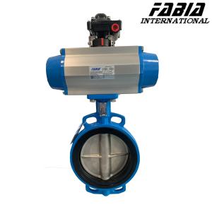 Quality DN200 High Performance Pneumatic Valve Water Treatment Butterfly Valve wholesale