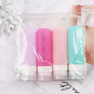 Quality Refillable Leak Proof Silicone Travel Bottles For Shampoo Conditioner wholesale