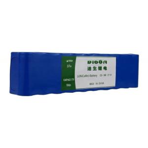 Quality 2C dischargerate 37v 9Ah NMC Lithium Ion Li NiCoMh Battery Pack For E Bike Scooter wholesale