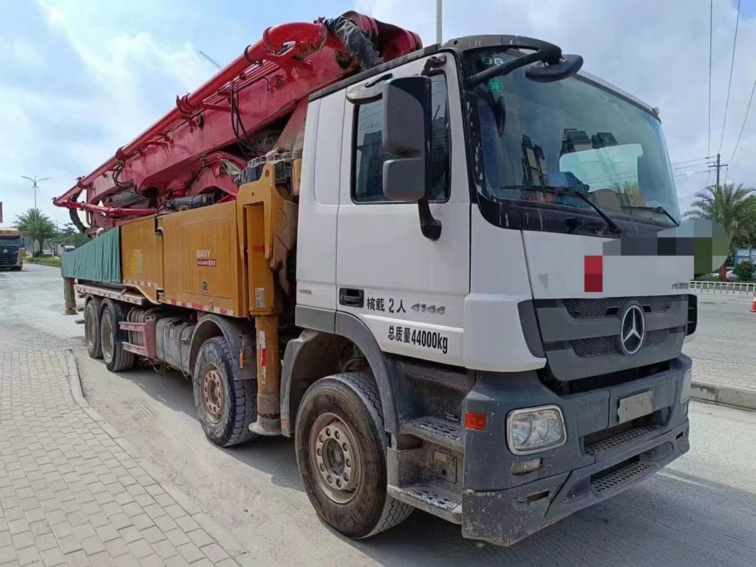 2019 Concrete Pump Truck 62m Concrete Boom Pump Heavy Equipment Mercedes Benz