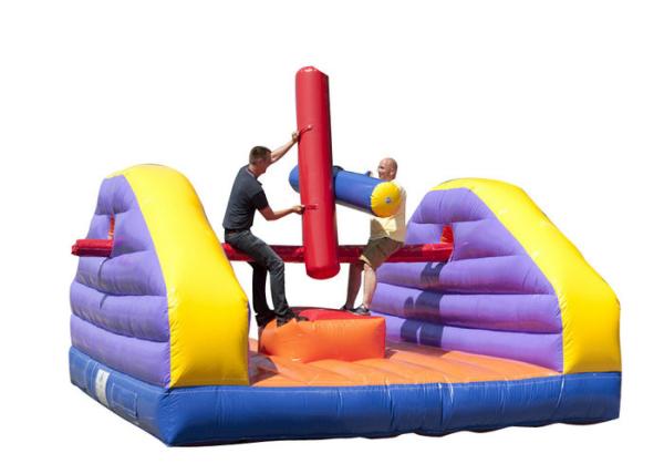 Adult Funny Entertainment Inflatable Pillow Fight , Outdoor / Indoor Inflatable