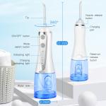 2500mah Portable Water Flosser , 40-140PSI water pressure teeth cleaner