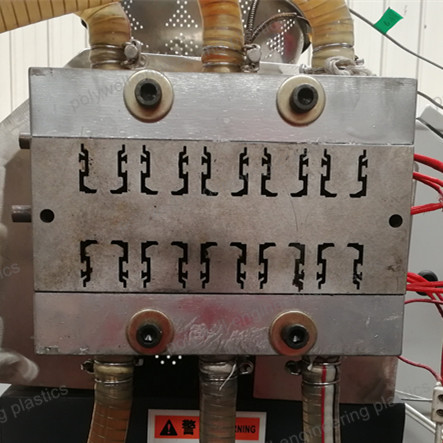 PA66 Plastic Extruding Moulding Dies for Thermal Break Strips Extruder Mold