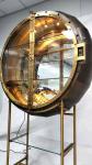OEM Interior Stainless Steel Wine Cabinet Living Room Liquor Cabinet