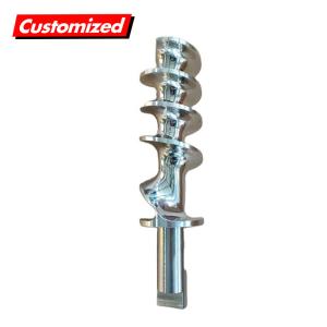 Quality OEM Stainless Steel Material Customized Mincer Grinder Auger Spare Parts Feed Screw wholesale
