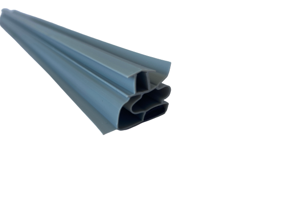 Extruded Plastic Gasket Strips for Cold Storage Fridge Doors Customized Size Accepted