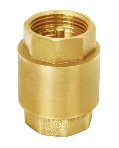 Quality Female 1.0 MPa Brass Vertical Check Valve High Temperature wholesale