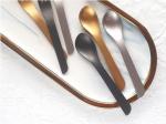 13.6CM 304 Stainless Steel Flatware Sets Frosted 2 Pieces Dessert Cutlery Sets