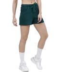 Custom Logo Sports Pants Fitness Running Biker Yoga Women Shorts with Side