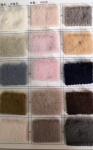 Polyester Rabbit Wool OEKO-TEX Luxury fashion Girls/Women Dress Anti-microbial