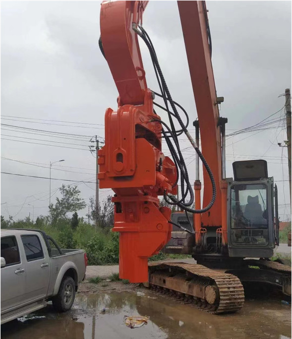 25 Ton Excavator Vibro Machine For Sheet Pile Hammer 2800rpm