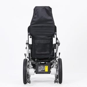 Quality 24V Reclining Lightweight Electric Wheelchairs Folding , Power Chair Wheelchair wholesale