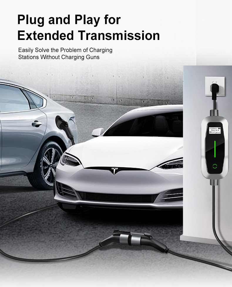 European Standard Type2 GBT EV Charging Cable 5M 3.5KW 7KW 11KW 22KW for Commercial Charger Station