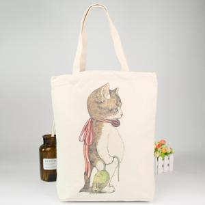 Quality Eco Organic Printed Reusable Shopping Bags Recyclable Cotton Bag wholesale