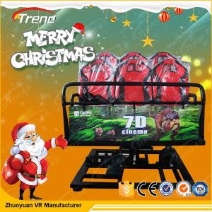 Quality 2250 Watt 220 Volt 5D Cinema Equipment , 5D Motion Ride With Surround Sound wholesale