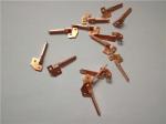 Two Rows Progressive Die Stamping , Sheet Metal Die Electrical Cuppor / Brass