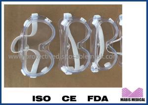 Quality PC Anti Dust Splashproof Polycarbonate Safety Glasses wholesale