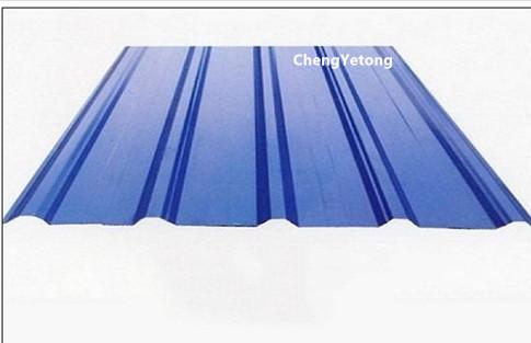 PU Coating Stone Coated Steel Roof Tiles , Temporary Shed Pre Painted Roofing