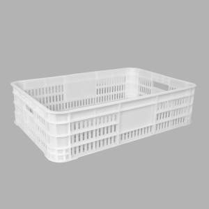Quality Food Grade Plastic Crate for Market Storage and Transport in 600x400x160mm Size wholesale