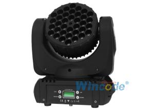 Quality Led Disco Lights Low Power Consumption , DMX Moving Head Stage Light Sound Active wholesale