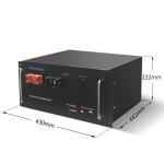 Home Deep Cycle Inverter Battery , Rechargeable Lithium Ion Batteries 48v