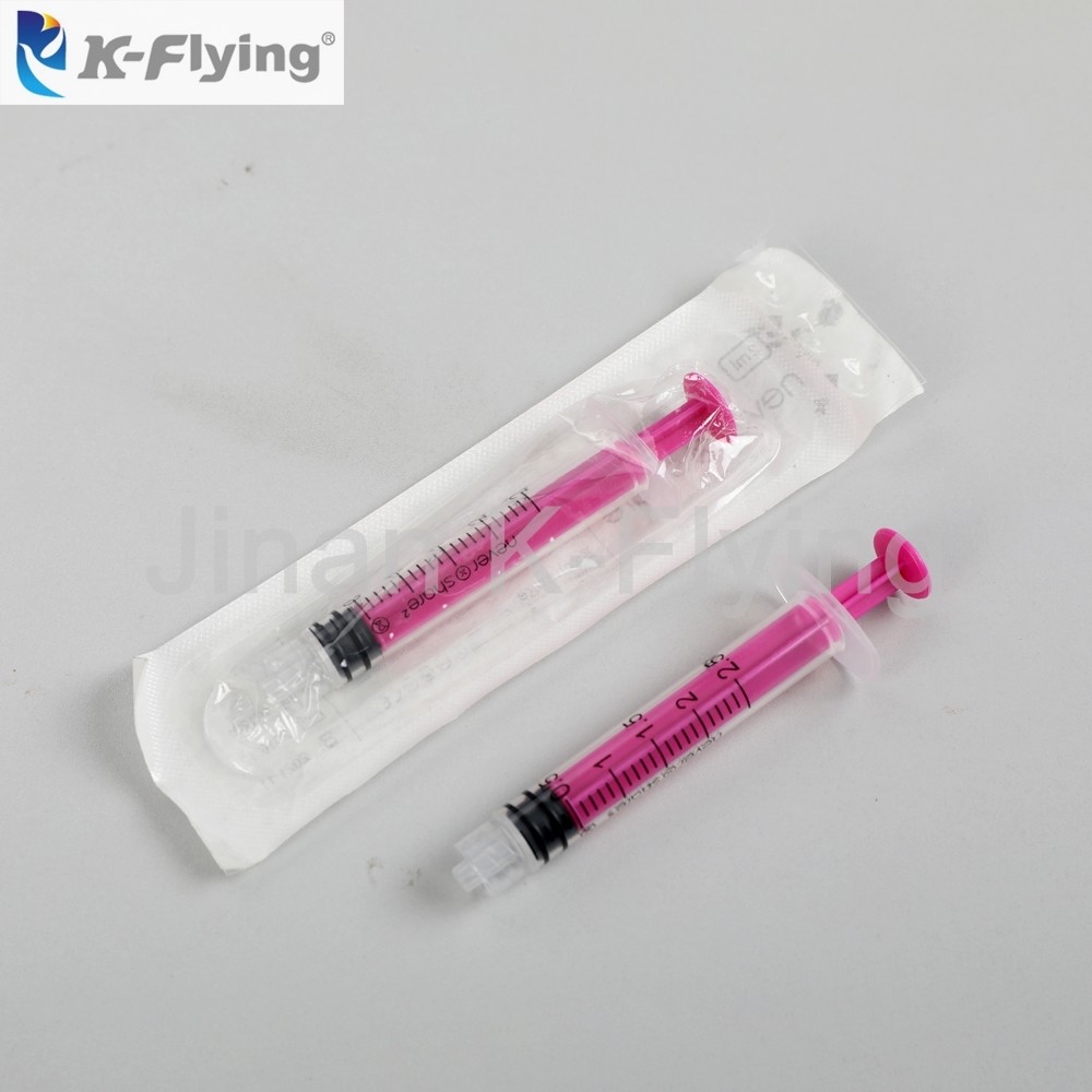 Colored Disposable Plastic Piston Irrigation Syringe 3ml 6ml 10ml