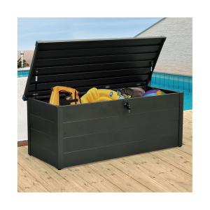 Quality 400L 600L 0.6mm Garden Cushion Box PB Series Large Space Anthracite wholesale