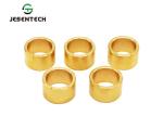 Professional Brass Metal Bushing Sleeve , Custom Precision Industrial Metal