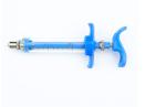 Poultry ISO19001 Vaccinator Plastic Steel Syringe 10ml Luer Lock Syringe
