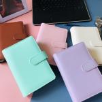 A5 A6 Soft PU Cover Notepad in Different Leather Colors for Customized Business