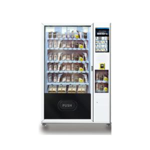 Quality Double Tempered Glass Door Female Pads Vending Machine With 54 Slots Capacity wholesale