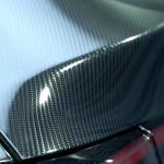 1.52*18 M Ceramic Carbon Fiber Wrapping High Glossy Black Exterior Decoration