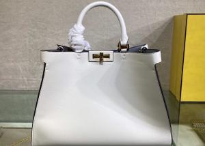 Quality peekaboo genunie leather bag simple high capicity Women fashion handbag wholesale
