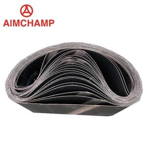 Quality 60Grit General Metal Sanding Belt metal Abrasive Disc Black wholesale