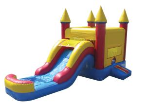 Quality Giant Outdoor Games Inflatable Bouncer Combo Bouncer House With Slide Waterproof wholesale