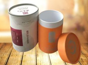 Quality Customized Printing Cylinder Paper Tube Cardboard Packaging Boxes Round Paper Tube With EVA Insert For Glass Test Tube W wholesale