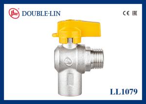 Quality Aluminium Handle Female x Male F1/2&quot;x M1/2&quot; Brass Gas Valves wholesale