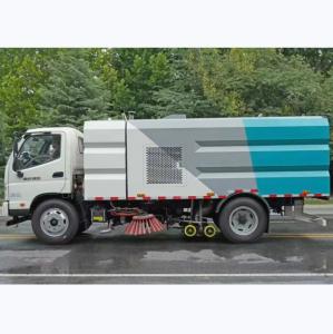 Quality Tow Road Sweeper Street Vacuum Cleaner Truck With Minimum Off Ground Height 240mm wholesale