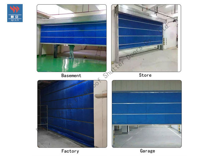 Garage Door Automatic Rolling Door Shutter Fire Rated Roller Shutter