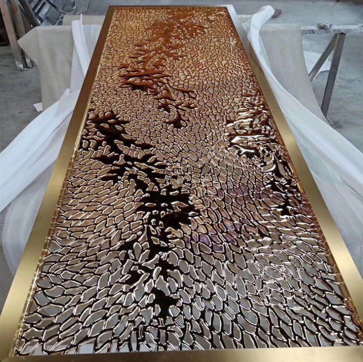 Laser Cut Decorative Perforated Wall Panel Metal Decorative Wall Art Panel