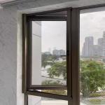 179*179cm Aluminum Frame Mosquito Retractable Screen Window